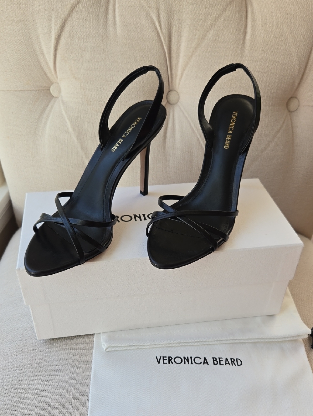 Veronica Beard Adelle Slingback Stiletto Heels